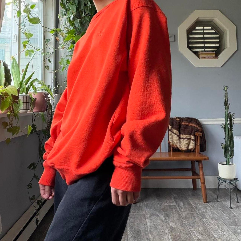 Champion Orange Sweatshirt (L)
