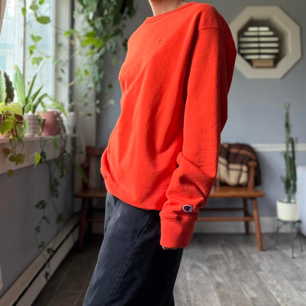 Champion Orange Sweatshirt (L)