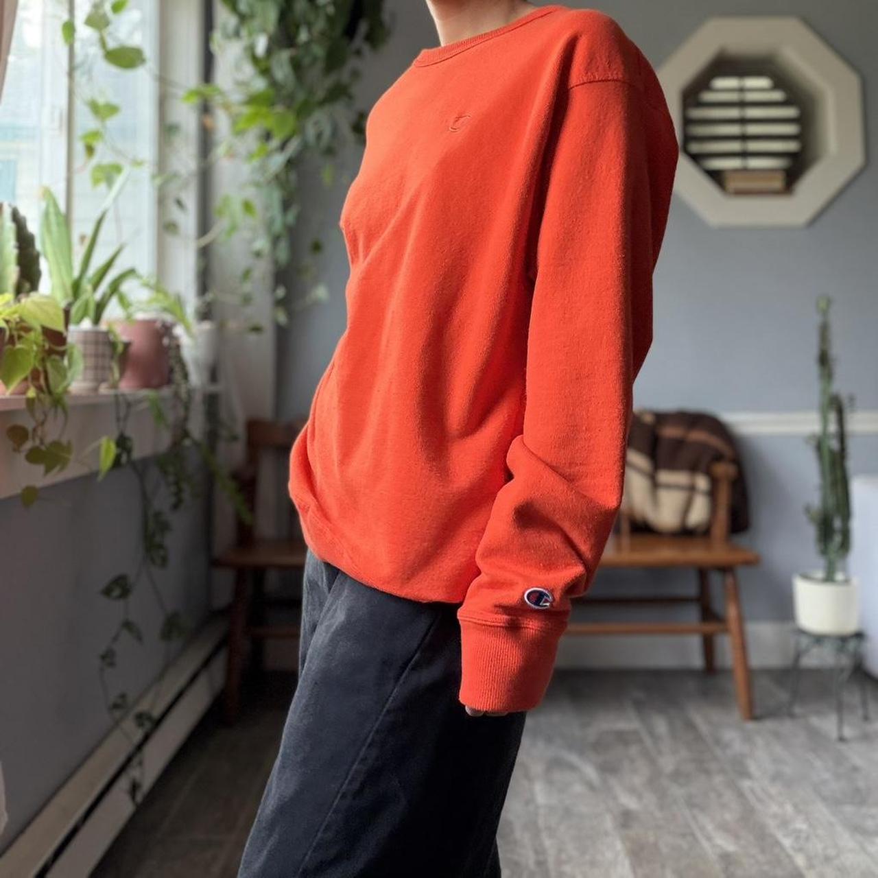 Champion Orange Sweatshirt (L)
