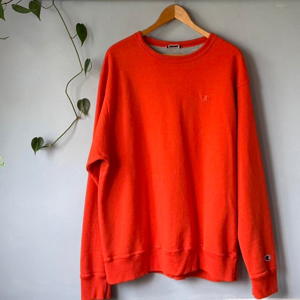 Champion Orange Sweatshirt (L)