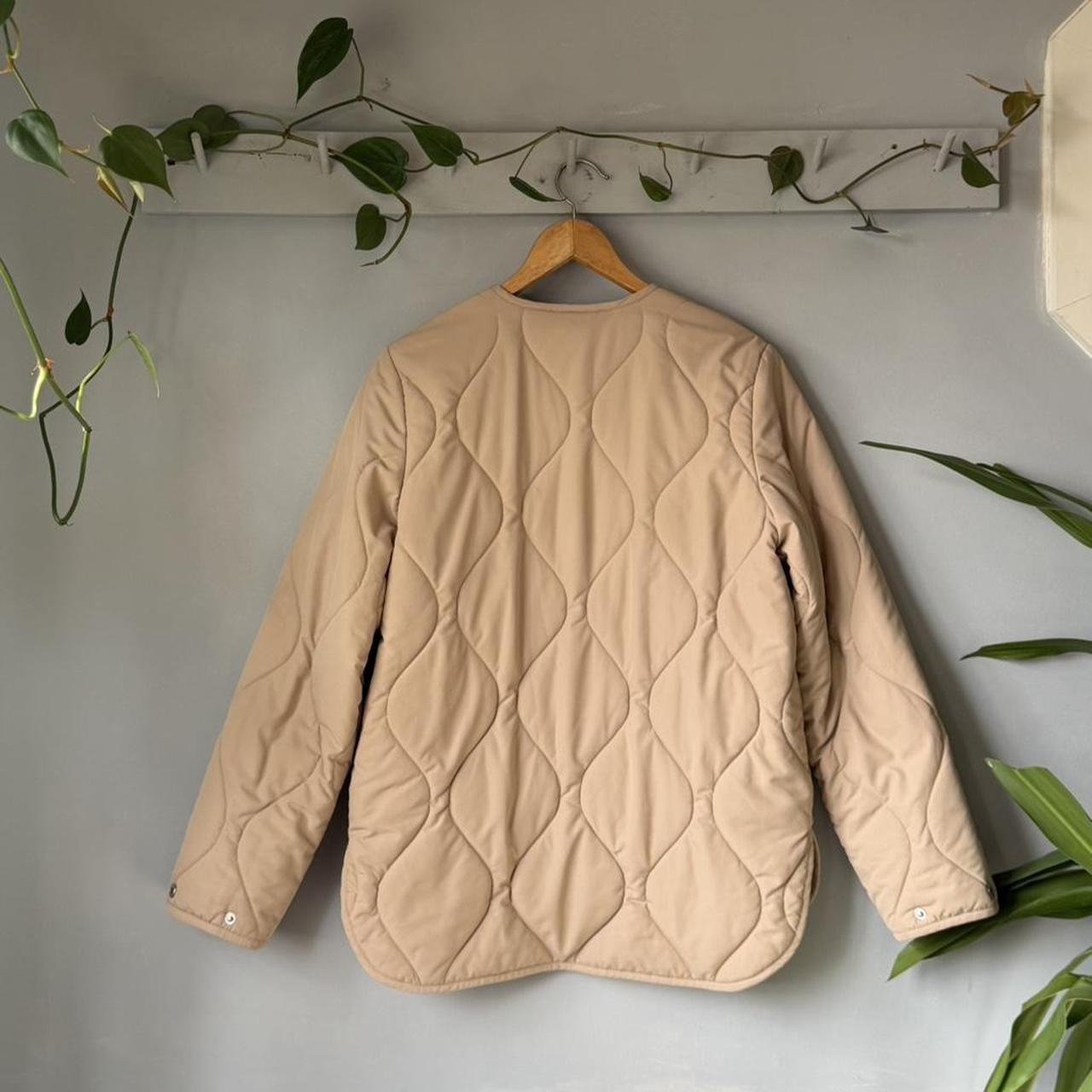 Beige Quilted Liner Jacket (XS)
