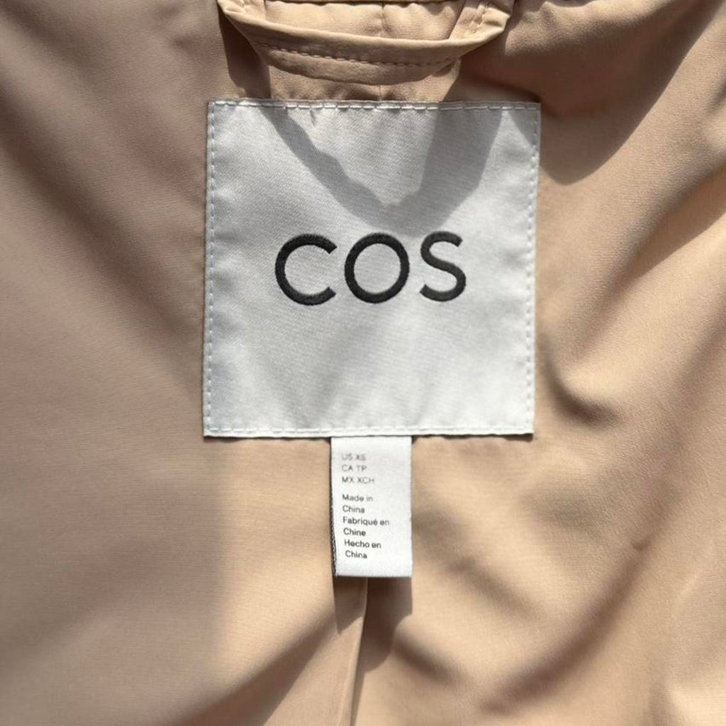 Beige Quilted Liner Jacket (XS)