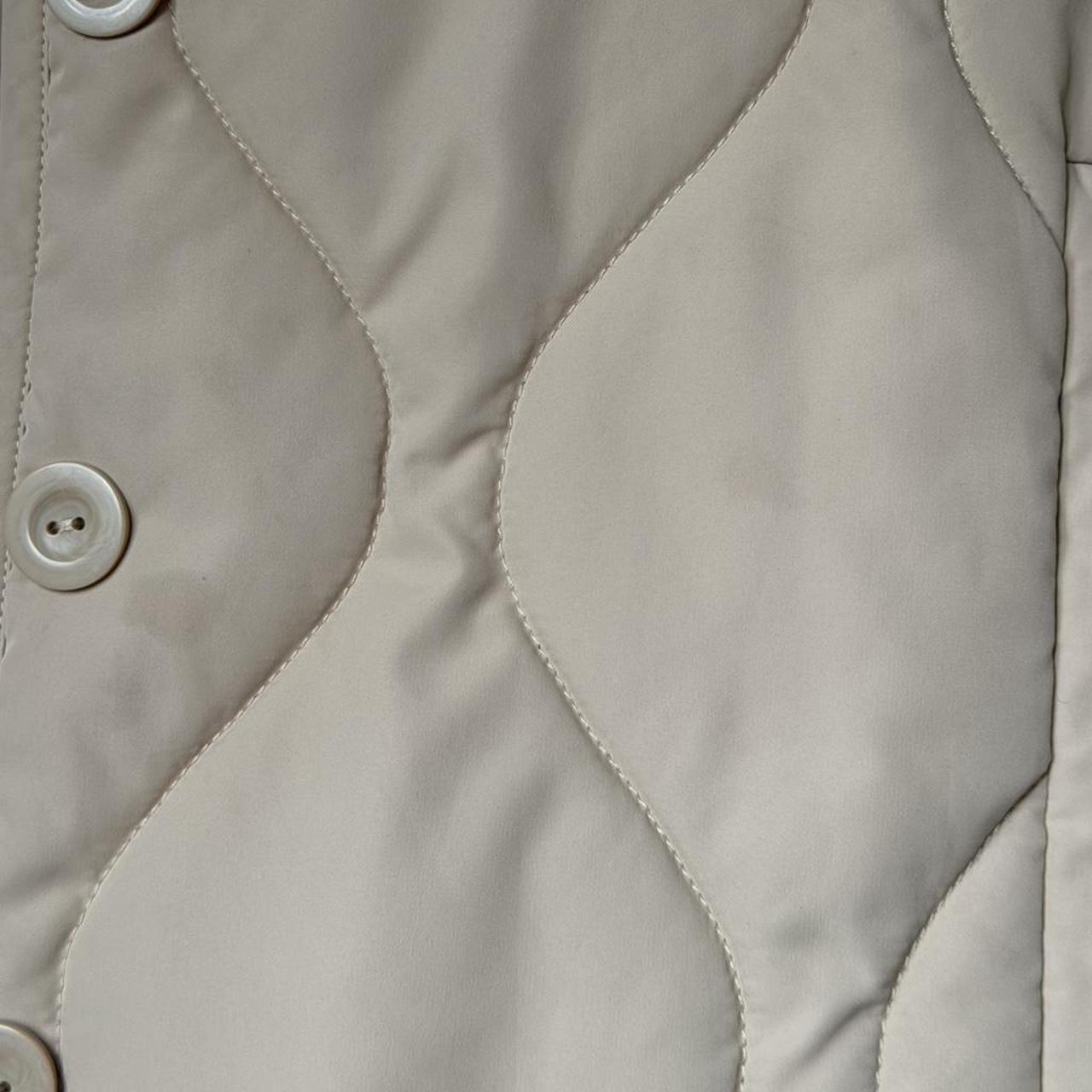 Beige Quilted Liner Jacket (XS)