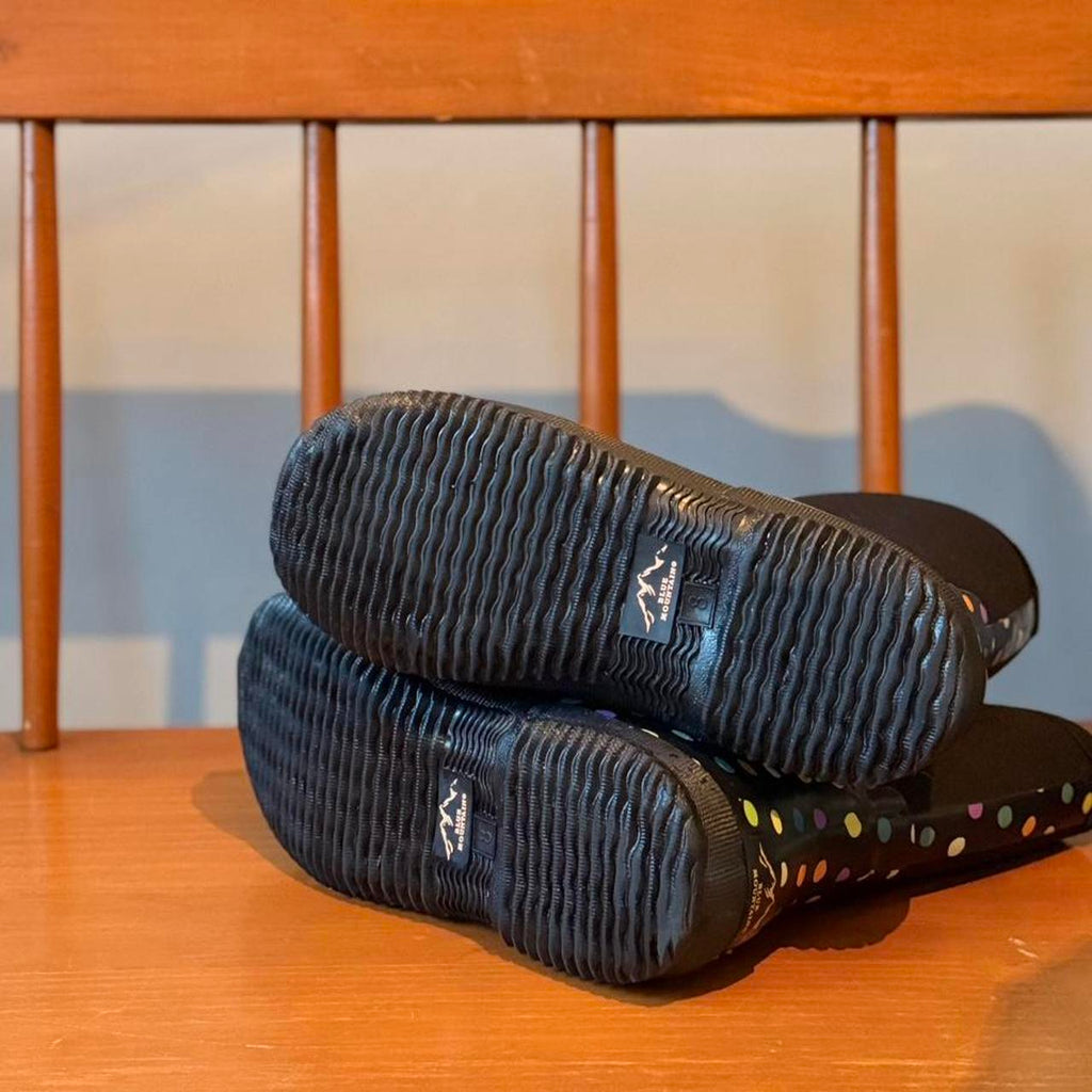 Polka Dot Waterproof Rain Boots (8W)