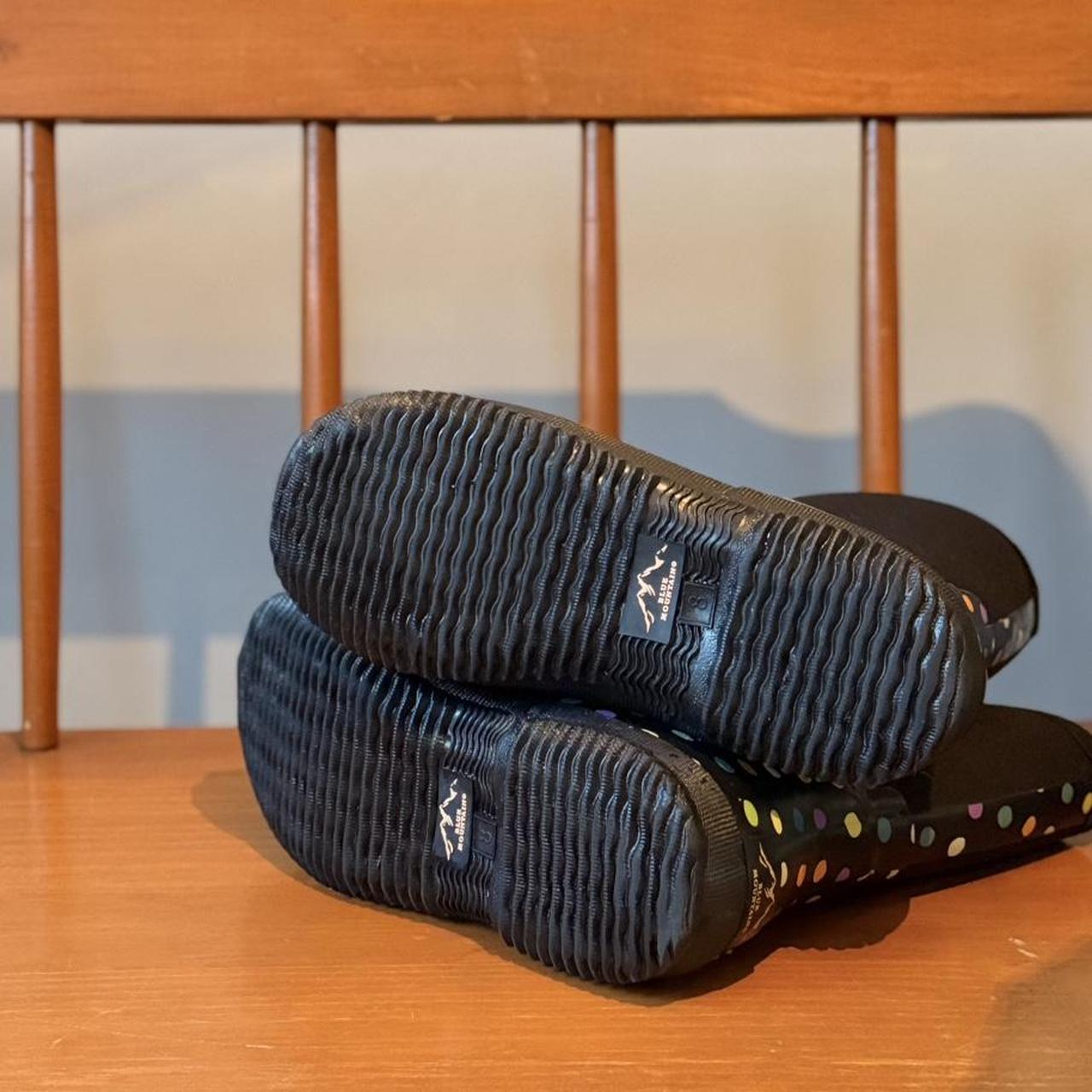 Polka Dot Waterproof Rain Boots (8W)