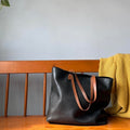 Madewell Leather Large Zip Top Transport Tote