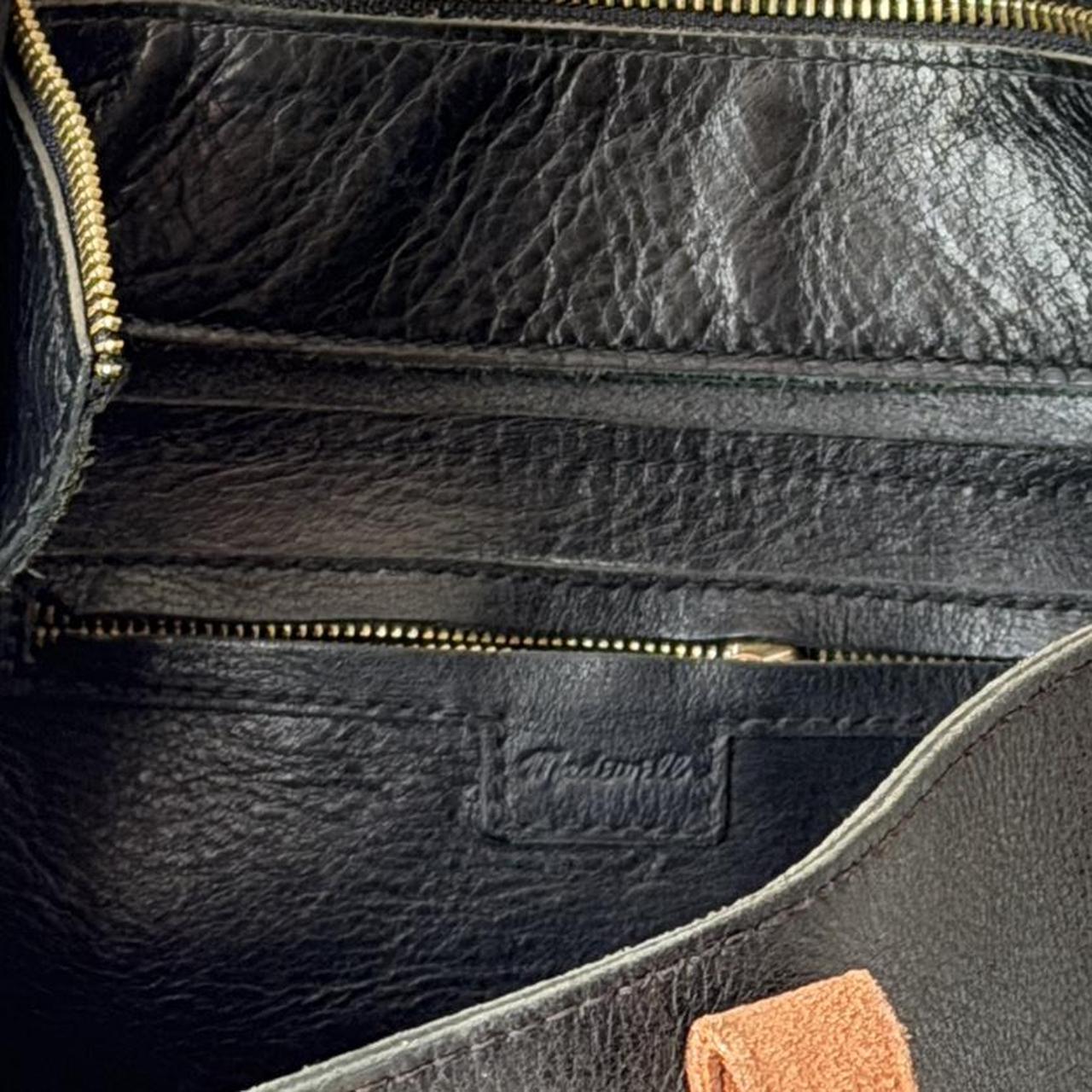 Madewell Leather Large Zip Top Transport Tote