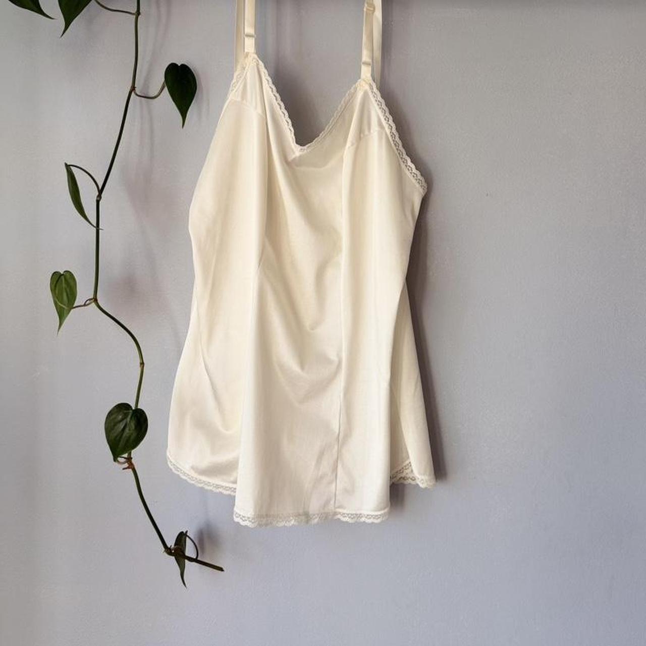 Vintage Cream Lace Camisole (S)