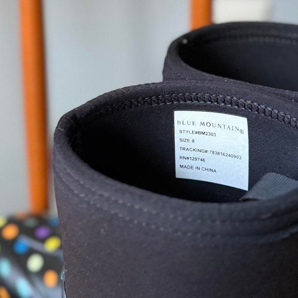 Polka Dot Waterproof Rain Boots (8W)