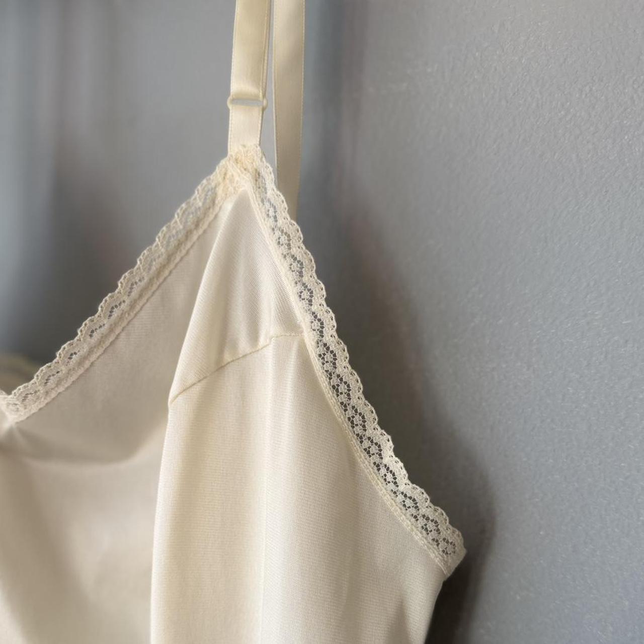 Vintage Cream Lace Camisole (S)