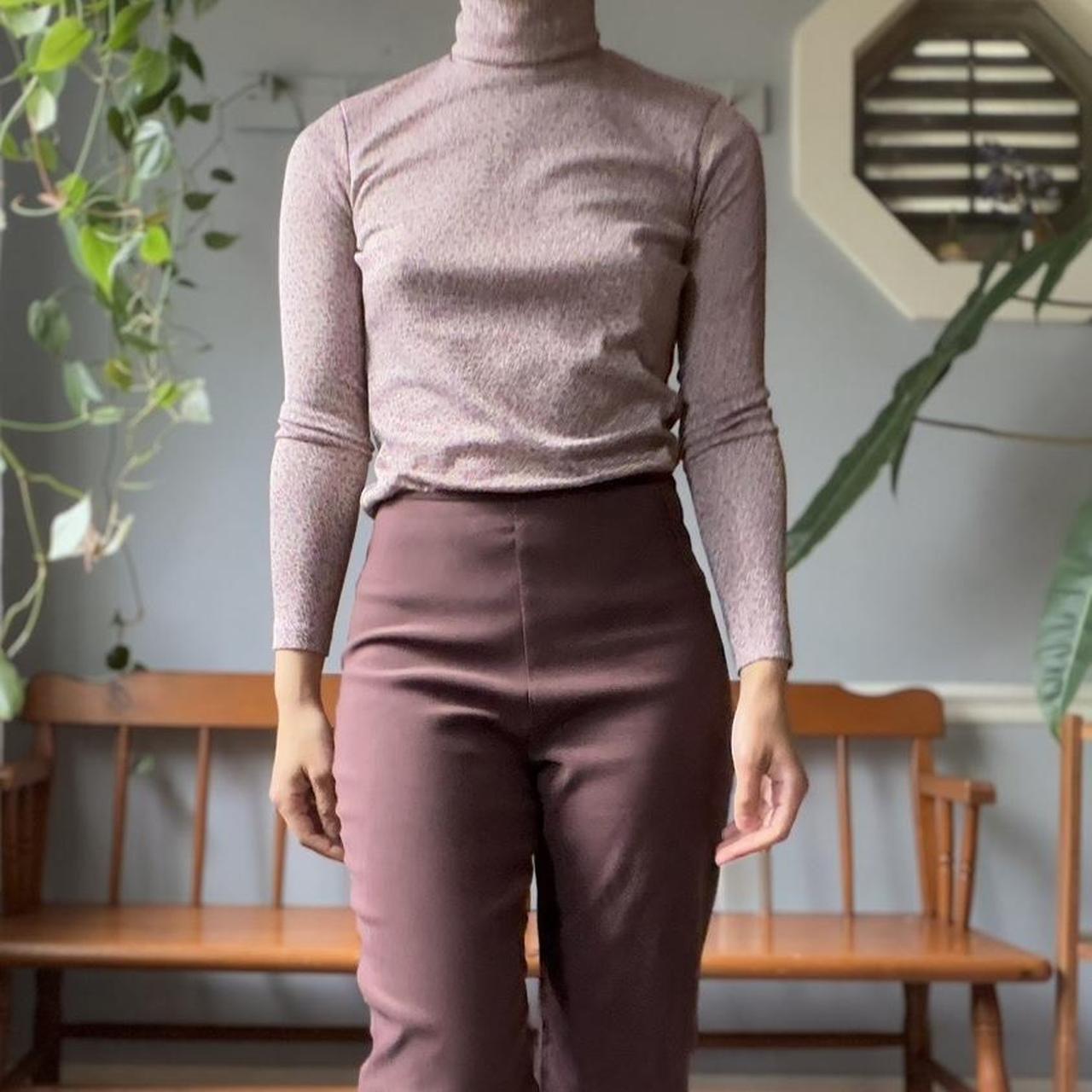 Paul & Joe Shimmering Floral Turtleneck (XS/S)