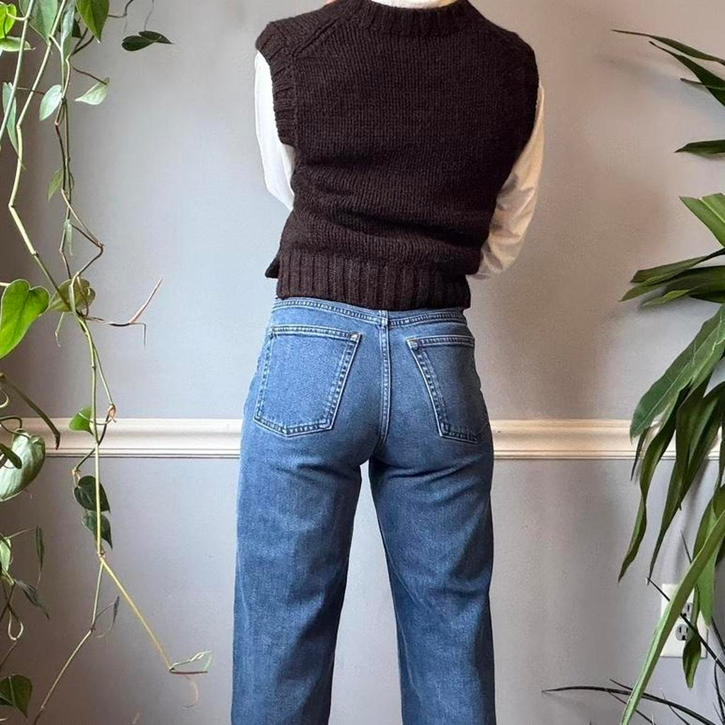 Souer Wool Knit Sweater Vest (S)