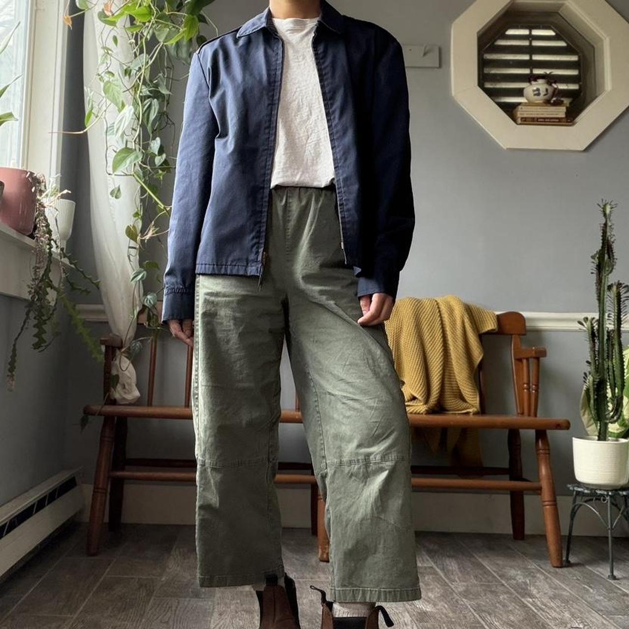 Vintage Navy Utility Jacket (M)