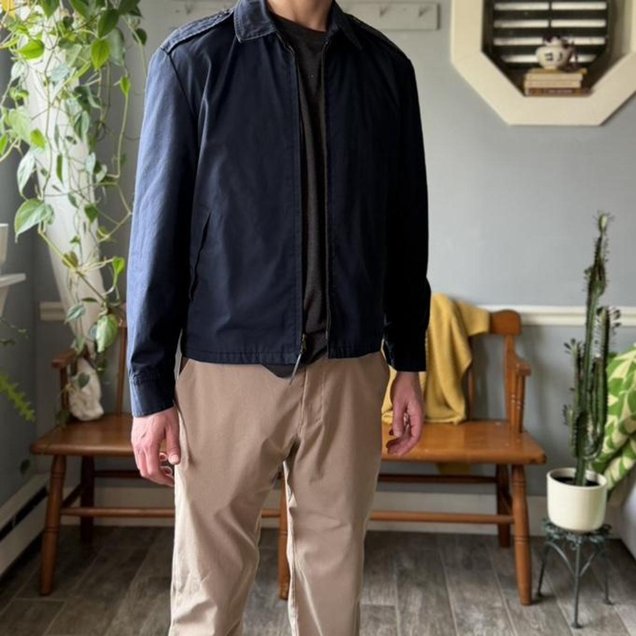 Vintage Navy Utility Jacket (M)