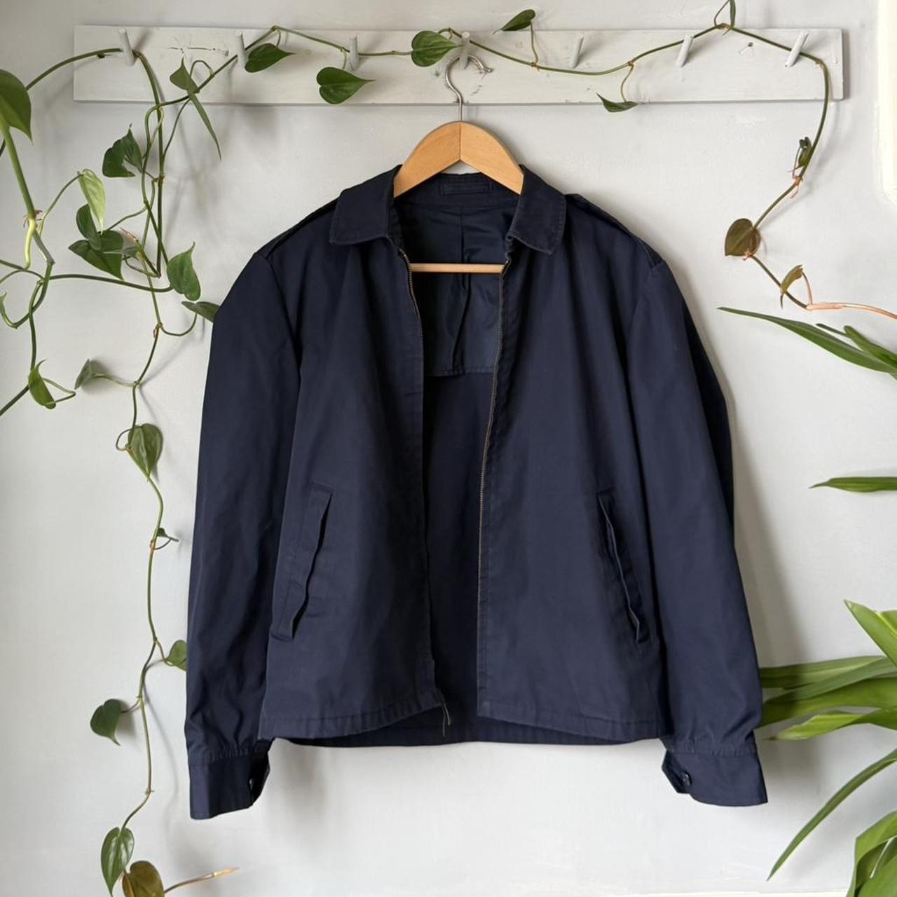 Vintage Navy Utility Jacket (M)
